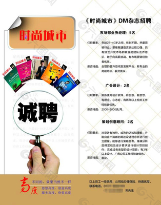 招聘海報(bào)廣告圖片